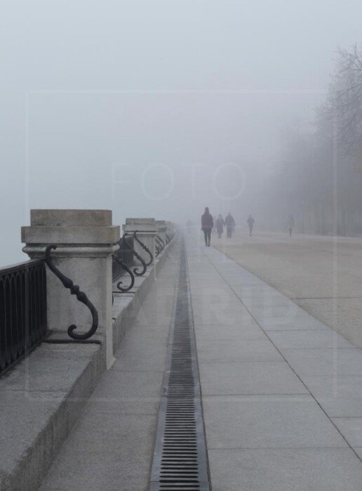 Niebla en El Retiro